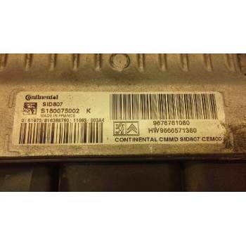 Recambio de centralita motor uce para peugeot 207 premium referencia OEM IAM 9676761080 S180075002 9666571380
