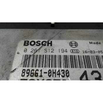 Recambio de centralita motor uce para citroën c1 live referencia OEM IAM 0261S12194 896610H430 1039S85479