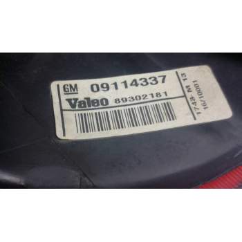 Recambio de piloto trasero derecho para opel corsa c sri referencia OEM IAM 09114337 89302181 