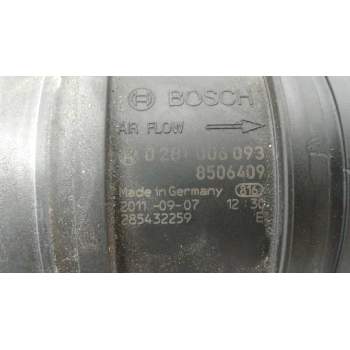 Recambio de caudalimetro para bmw serie 3 touring (e91) 2.0 turbodiesel cat referencia OEM IAM 0281006093  