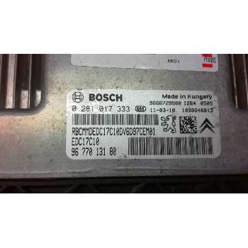 Recambio de centralita motor uce para ford focus berlina (cap) ambiente (d) referencia OEM IAM 0281017333 9677013180 BOSCH