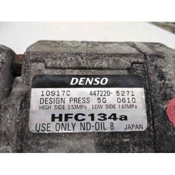 Recambio de compresor aire acondicionado para toyota land cruiser (j12) 3.0 turbodiesel referencia OEM IAM 4472205271  