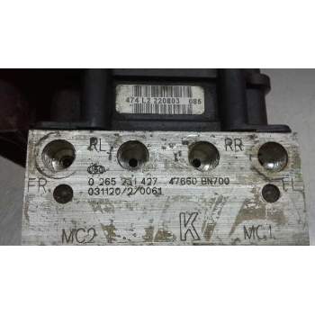 Recambio de abs para nissan almera (n16/e) 1.5 dci turbodiesel cat referencia OEM IAM 0265231427  