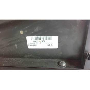 Recambio de radiador agua para nissan cabstar 35.15 referencia OEM IAM   