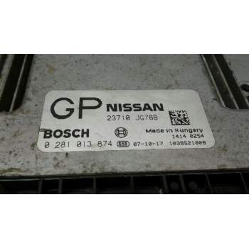 Recambio de centralita motor uce para nissan x-trail (t31) le referencia OEM IAM 0281013874 23710JG78B 