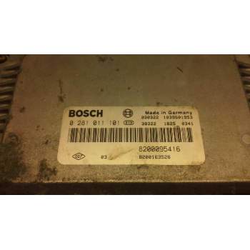 Recambio de centralita motor uce para renault laguna ii grandtour (kg0) dynamique referencia OEM IAM 8200095416 0281011101 82001