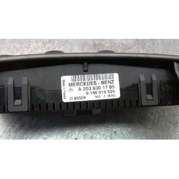 Recambio de pantalla climatizador para mercedes-benz clase c (w203) sportcoupe c 180 compressor (203.746) referencia OEM IAM A20