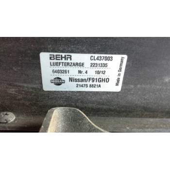 Recambio de radiador agua para nissan atleon referencia OEM IAM F91GH0  
