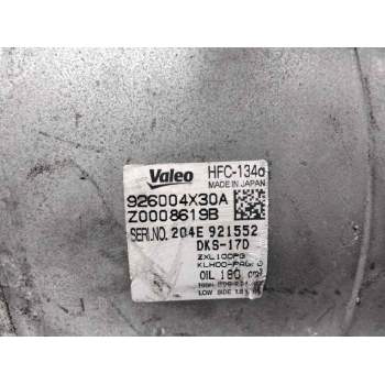 Recambio de compresor aire acondicionado para nissan cabstar 35.14 referencia OEM IAM 926004X30A  