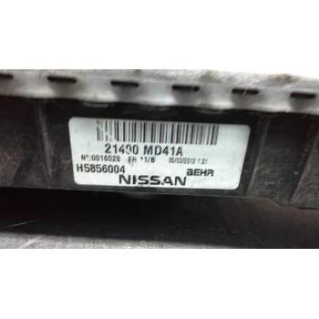 Recambio de radiador agua para nissan cabstar 45.14 referencia OEM IAM 21400 MD41A  