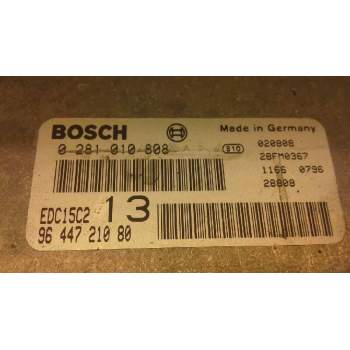 Recambio de centralita motor uce para citroën c5 berlina 2.0 hdi premier referencia OEM IAM 0281010808 9644721080 EDC15C2