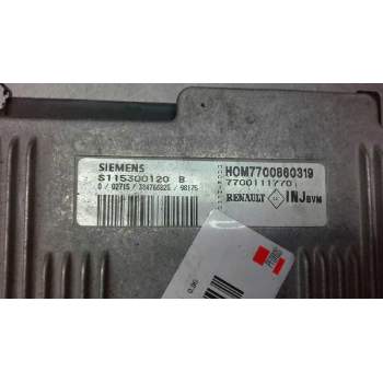 Recambio de centralita motor uce para renault megane i classic (la0) 1.6 referencia OEM IAM S1153300120B HOM7700860319 770011177