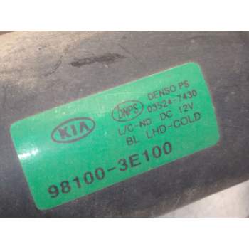 Recambio de motor limpia delantero para kia sorento i (jc) 2.5 crdi referencia OEM IAM 981003E100  