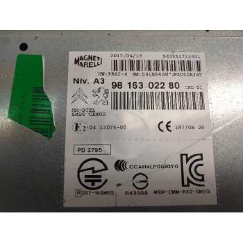 Recambio de modulo radio para citroën c4 cactus 1.6 blue-hdi fap referencia OEM IAM 9816302280  