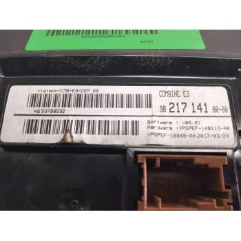 Recambio de cuadro instrumentos para citroën c4 cactus 1.6 blue-hdi fap referencia OEM IAM 9821714180  