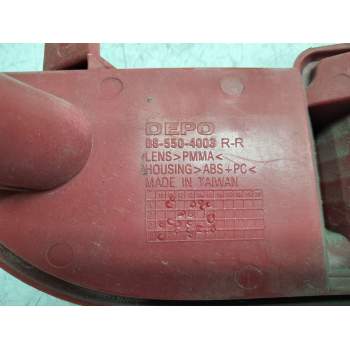 Recambio de faro antiniebla trasero derecho para peugeot 206+ básico referencia OEM IAM   