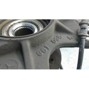 Recambio de mangueta delantera izquierda para mercedes-benz clase m (w163) 400 cdi (163.128) referencia OEM IAM 1633300420  