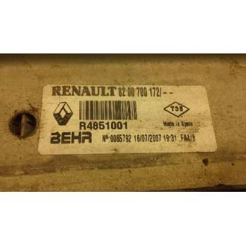 Recambio de intercooler para renault megane ii berlina 5p 1.9 dci diesel referencia OEM IAM 8200700172  