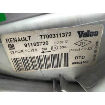 Recambio de faro derecho para opel vivaro combi 2.7t corto referencia OEM IAM 7700311372 91165720 