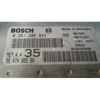 Recambio de centralita motor uce para peugeot 307 (s1) xs referencia OEM IAM 0261206943 9647480580 26FM1097