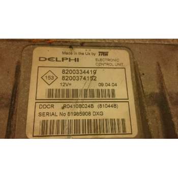 Recambio de centralita motor uce para renault megane ii classic berlina 1.5 dci diesel referencia OEM IAM 8200334419 8200374152 