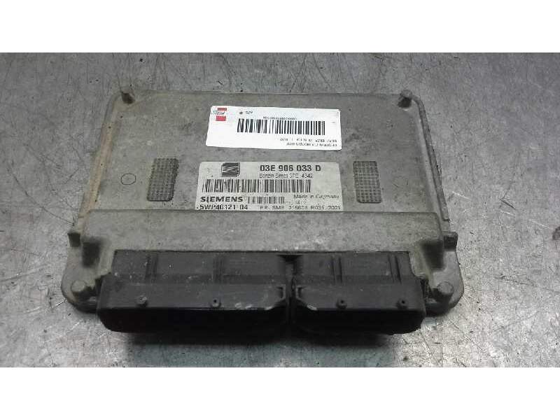 Recambio de centralita motor uce para seat ibiza (6l1) 1.2 referencia OEM IAM 03E906033D 3PE4342 5WP4012104