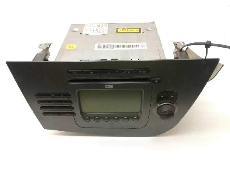 Recambio de sistema audio / radio cd para seat leon (1p1) stylance / style referencia OEM IAM W01P1035186 7645676366 SE360LHD