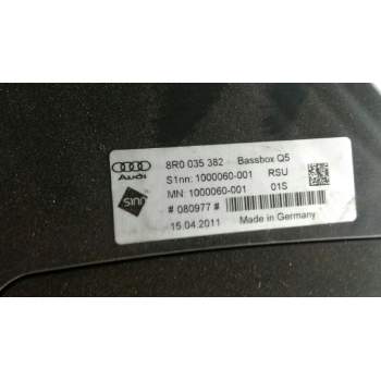Recambio de altavoz para audi q5 (8r) 2.0 tdi (125kw) referencia OEM IAM 8R0035382  
