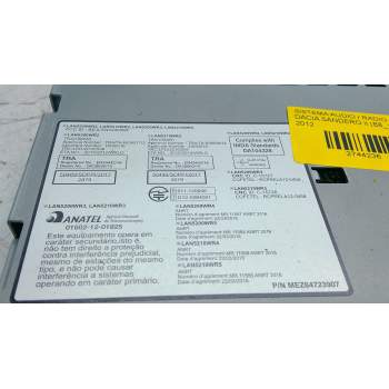 Recambio de sistema audio / radio cd para dacia sandero ii (b8_) tce 90 (b8m1, b8ma) referencia OEM IAM 281153391  