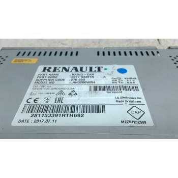 Recambio de sistema audio / radio cd para dacia sandero ii (b8_) tce 90 (b8m1, b8ma) referencia OEM IAM 281153391  