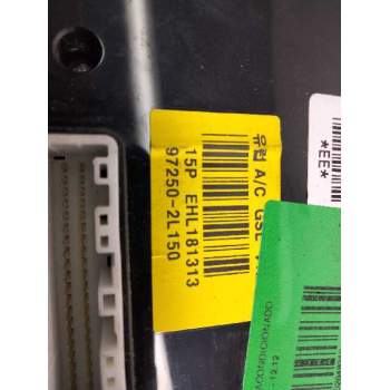 Recambio de mando calefaccion aire acondicionado para hyundai i30 comfort referencia OEM IAM 972502L150  