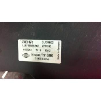 Recambio de radiador agua para nissan atleon referencia OEM IAM   
