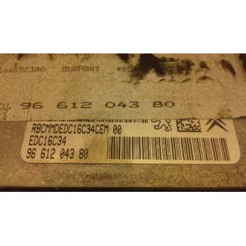 Recambio de centralita motor uce para citroën c4 berlina collection referencia OEM IAM 9661204380 EDC16C34 203900267