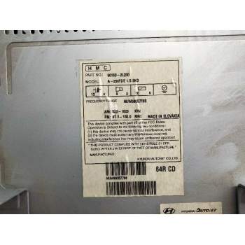 Recambio de modulo radio para hyundai i30 comfort referencia OEM IAM 961602L200  