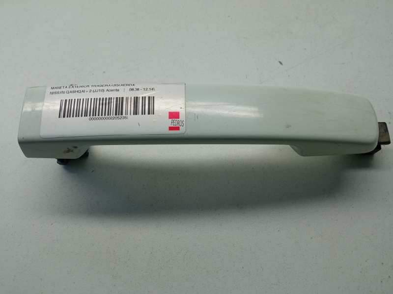 Recambio de maneta exterior trasera izquierda para nissan qashqai+2 (jj10) acenta referencia OEM IAM   