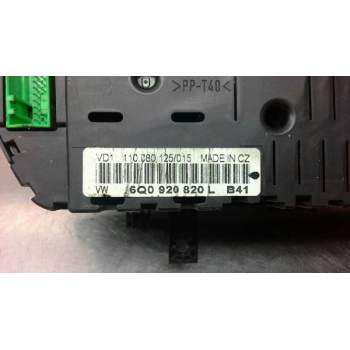 Recambio de cuadro instrumentos para volkswagen polo (9n1) 1.4 tdi referencia OEM IAM   