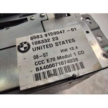 Recambio de sistema audio / radio cd para bmw x5 (e70) 3.0d referencia OEM IAM 915904701  