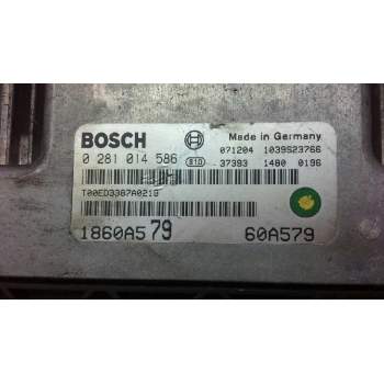 Recambio de centralita motor uce para mitsubishi lancer berlina (cy0) inform referencia OEM IAM 0281014586 1860A579 60A579