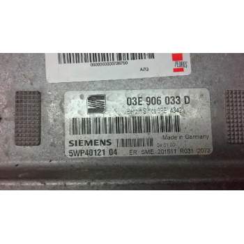 Recambio de centralita motor uce para seat ibiza (6l1) stella referencia OEM IAM 5WP4012104 03E906033D 201511
