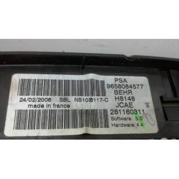 Recambio de mando calefaccion aire acondicionado para citroën c4 sedan collection referencia OEM IAM 9658084577  