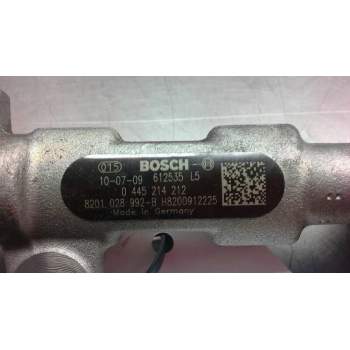Recambio de rampa inyectora para renault trafic caja cerrada dci cat referencia OEM IAM M9R630 0445214212 