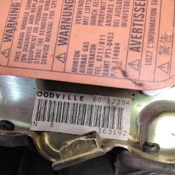 Recambio de airbag delantero izquierdo para nissan terrano/terrano.ii (r20) 2.7 turbodiesel referencia OEM IAM 6012384  