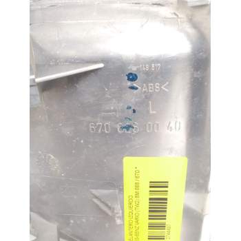Recambio de piloto delantero izquierdo para mercedes-benz vario (tw2) bm 668 / 670 referencia OEM IAM 6708260040L REFLECTOR DEL 