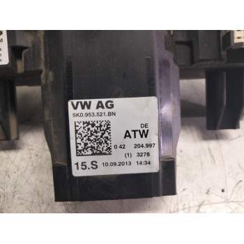 Recambio de mando intermitentes y limpia para skoda yeti referencia OEM IAM 5K0953521BN  