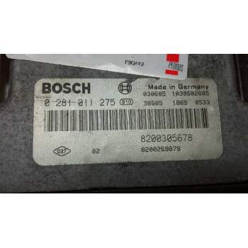 Recambio de centralita motor uce para renault scenic ii luxe privilege referencia OEM IAM 0281011275 8200305678 8200269879