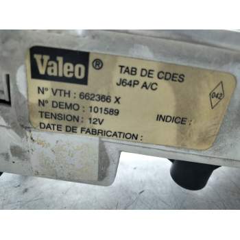 Recambio de mando calefaccion aire acondicionado para renault scenic (ja..) 1.6 referencia OEM IAM 662366X  