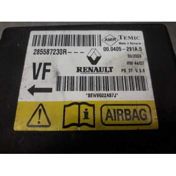 Recambio de centralita airbag para renault megane iii berlina 5 p dynamique referencia OEM IAM 285587230R SEW9G22AS7J 000405291A