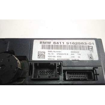 Recambio de mando calefaccion aire acondicionado para bmw serie 1 berlina (e81/e87) 118d referencia OEM IAM 6411916298301  