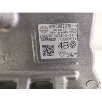 Recambio de compresor aire acondicionado para renault arkana e-tech 1.6 hybrid referencia OEM IAM 926008231R  