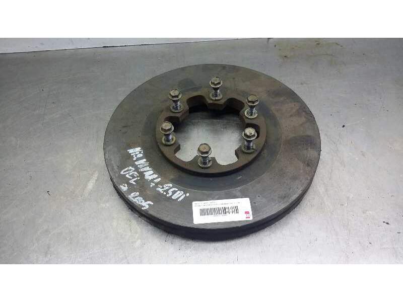 Recambio de disco freno delantero para nissan pick-up (d22) 2.5 16v turbodiesel cat referencia OEM IAM   
